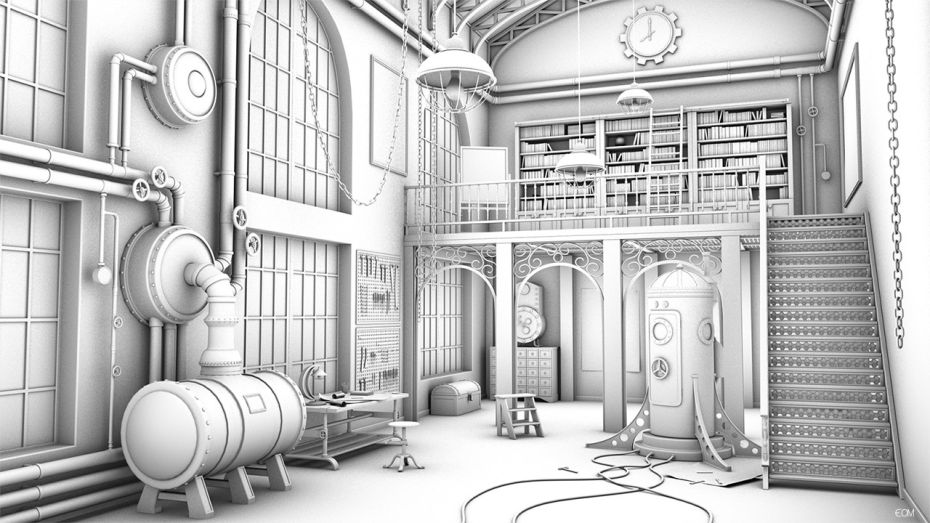 Ambient Occlusion K Thu t T o B ng Th c T Trong H a 3D